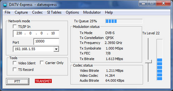 DATV-Express TX 2395MHz SR1000 Pluto.jpg