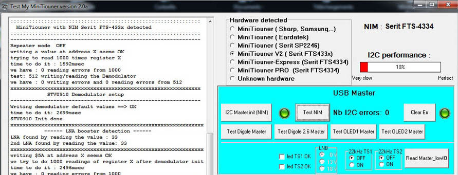 test MiniTiounerV2 with atom525_2.jpg