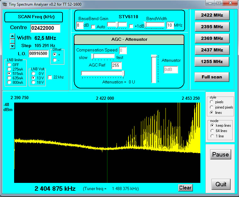 MKU23-omni wifi antenna-62.5MHz scan-BBgain 8dB-2422MHz-after 5 mn.jpg